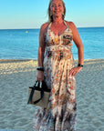 pearl bohemian dress