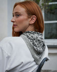 Ariya Paisley Knit Scarf