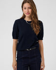 Milasz Pointelle Ss Pullover