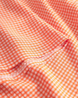 Mari Long Skirt i clay rutete bakfra, skjørt fra Once Untold hos Image Mandal