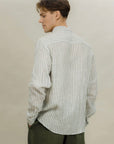 Renato Ls Shirt i Olive, skjorte fra Urban Pioneers hos Image Mandal