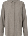 Dalinna M Shirt i brun, skjorte fra MBYM hos Image Mandal