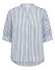 Felinecc Ss Shirt i pale blå sett fra siden, skjorte fra Co'couture hos Image Mandal
