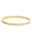 Meg - Crystal Bangle Bracelet Stainless Steel i plated base metal, tilbehør fra Timi Of Sweden hos Image Mandal