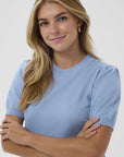 Milasz Ss Pullover i allure nærbilde av detaljer, cardigan fra Saint Tropez hos Image Mandal