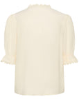 Kristelsz Shirt i hvit styling-inspirasjon, skjorte fra Saint Tropez hos Image Mandal