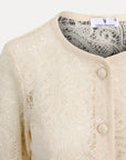 Safron Jacket i cream, blazer fra Urban Pioneers, detaljbilde – Image Mandal