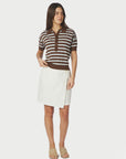 Emira Knit Polo Top