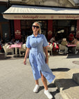 Baia Stripe Poplin Dress