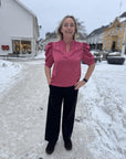 Roella Heavy Sateen Blouse detaljbilde, skjorte fra Neo Noir hos Image Mandal