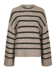 Roeme Fluffy Stripe Knit