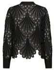 Jiliannasz Shirt i sort bakfra, bluse fra Saint Tropez hos Image Mandal