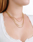 Matilde - Triple Chain Necklace Stainless Steel