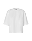 Emrys Top i hvit sett fra siden, bluse fra MBYM hos Image Mandal