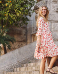 Edasz Dress i seedpearl valiant daisy stylet antrekk, kjole fra Saint Tropez hos Image Mandal