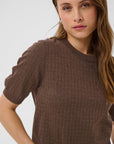 Milasz Pointelle Ss Pullover