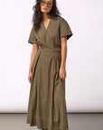 Elaracc Ss Wrap Dress