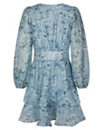 Mabella Crepe Print Dress