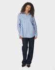 Dalma Decoration Shirt i Light Blue, skjorte fra Neo Noir hos Image Mandal