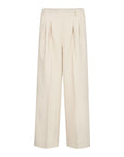 Acilecc Pleat Pant i bone, bukse fra Co'couture hos Image Mandal