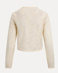 Safron Jacket i cream, blazer fra Urban Pioneers, sett fra siden – Image Mandal