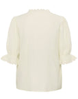 Kristelsz Shirt i hvit detaljbilde, skjorte fra Saint Tropez hos Image Mandal