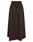 yara long poplin skirt