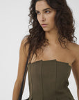 Gzstacy Pleat Corsage