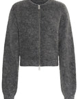 Gzdebbie Zipper Cardigan
