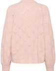 Pavaanisz Cardigan i chalk rosa sett fra siden, cardigan fra Saint Tropez hos Image Mandal