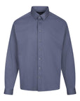 Nigel Ls Shirt i denim blå bakfra, skjorte fra Urban Pioneers hos Image Mandal