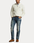 Cable-Knit Long-Sleeve ekstra vinkel, genser fra Polo Ralph Lauren hos Image Mandal