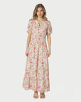Kanza Flower Rose Dress