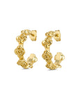 Gerda - Flower Stud Earrings Stainless Steel