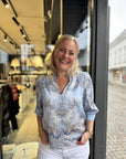 Roselle Artist Paisley Blouse