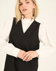 Juliette Spencer Dress i sort bakfra, kjole fra A-view hos Image Mandal