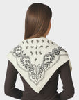 Adelina Paisley Knit Scarf