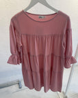 Indiana Dress i washed pink, kjole fra Once Untold, sett fra siden – Image Mandal