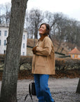 Anastacia Cord Jacket stylet antrekk, yttertøy fra Neo Noir hos Image Mandal