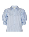 Etta Stripe Stone Shirt alternativt utsnitt, skjorte fra Neo Noir hos Image Mandal