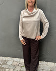 sindra drape Blouse