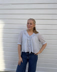 Elliot Shortsleeve dusty blue