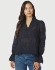 Amara Big Embroidery Blouse
