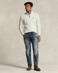 Cable-Knit Long-Sleeve på modell, genser fra Polo Ralph Lauren hos Image Mandal