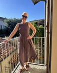 Sorellia-m dress i BRUN, kjole fra MBYM hos Image Mandal