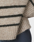 Roeme Fluffy Stripe Knit