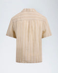 Ronaldo Ss Shirt i light sand sett fra siden, skjorte fra Urban Pioneers hos Image Mandal