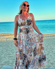 pearl bohemian dress