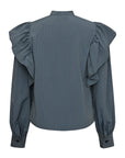 Surine Shirt i blå stylet antrekk, bluse fra A-view hos Image Mandal