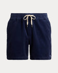 Woven-Shorts i marineblå i bomull, shorts fra Polo Ralph Lauren hos Image Mandal